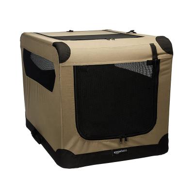 China Wholesale Hot Sale Folding Portable Outdoor Camping Amazon Pet Park Dog Travel Crate Waterproof Oxford Large Windproof Kennel for sale