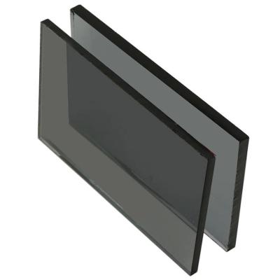 China Factory Wholesale China Price 4Mm-10Mm Gray Float Glass Manufacturing Plant Dark for sale