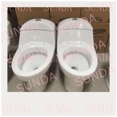 China Hot Selling Modern One Piece Double-flush Toilet Watercloset Ceramic Toilet For Bathroom for sale