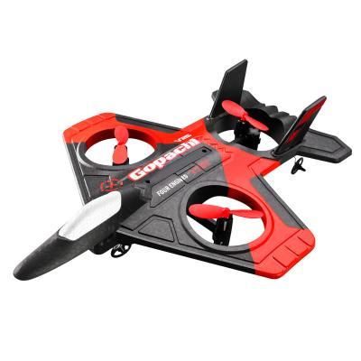 China Hot Sale V25 Headless Mode Foam Remote Control Jet Plane Airplane Altitude Hold Rc Fighter Fixed Camera Wing Drone Uav Toy Support for sale