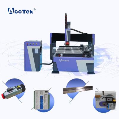 China 1325 atc router cnc 4x8ft cnc 4 axis wood cnc router wooden door cutter engraver machine rotary axis for sale