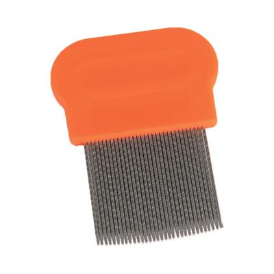 China Ningbo Sunshex Plastic Nit Terminator Metal Head Lice Free Comb for sale