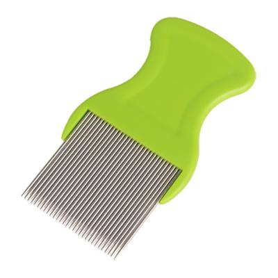 China Ningbo Sunshex Plastic Baby Care Lice Comb Hair Brush Massager for sale