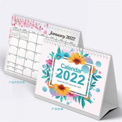 China 100% Hot Sale OEM Cheap Custom 2022 Table Calendar Stand Printing Wall Christmas Advent Calendars Eco-friendly for sale