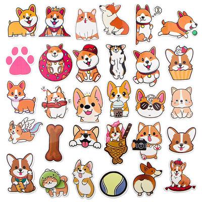 China Waterproof high quality stickers kawaii for kids customized cute cartoon stickers for sale