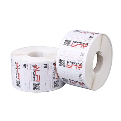 China Waterproof Customized Logo Printing Cheap Products To Mark Sticker Label Roll And Heat Transfer Label Sticker for sale