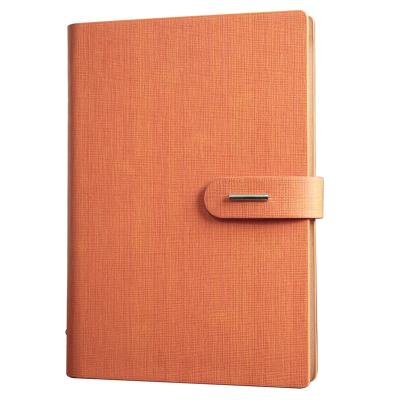 China Custom Leather Planner Notebook A5 Business Organizer Diary 6 Rings Agenda for sale