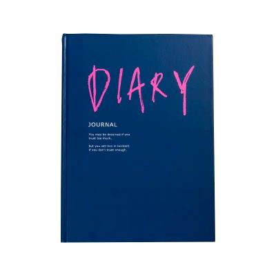 China Hardcover PU cuaderno diary 2021 for sale