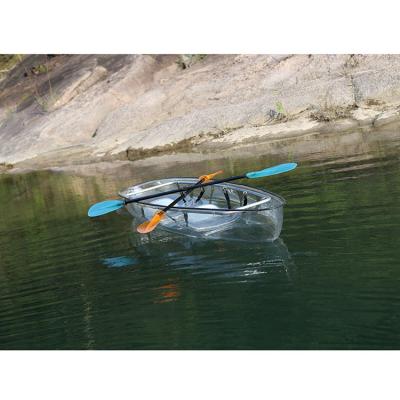 China PC7011 Transparent Water Sport Three Person Plastic Kayak Quality Boat Boat Kayak for sale