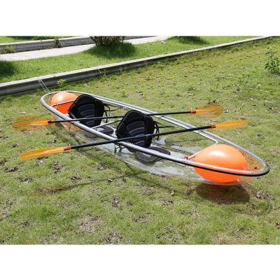 China Boat Quality Transparent PC7011 Water Sport Kayak Mako 10 Transparent Kayak for sale