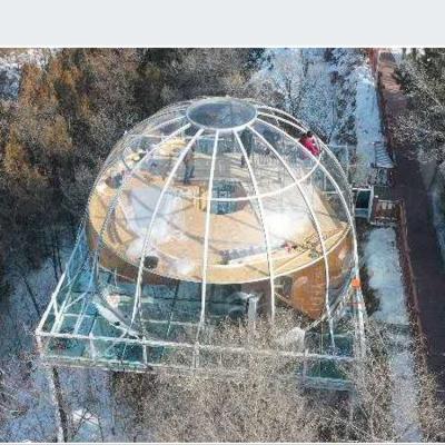 China Fireproof Outdoor Camping In Transparent Bubble House 8M Dome House Price Shelters For Sale for sale