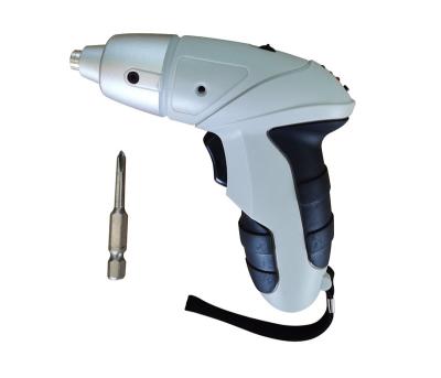 China LED Operate 3.6V Li-ion Battery Cordless Electric Light Screwdriver LED Light Mini Screwdriver With Bit Set for sale