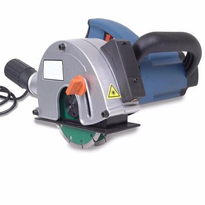 China Tile Saw 1700w Slot Cutting Wall Chaser Machine / Wall Grooving Tools 150x22x2.5mm for sale