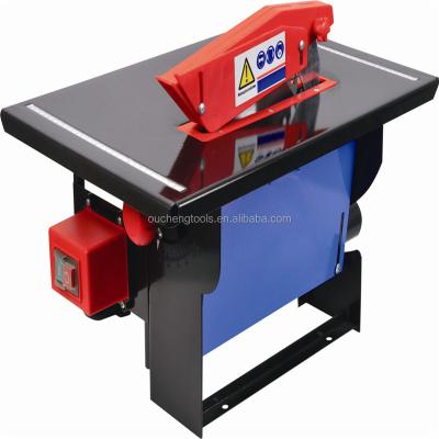 China Wood Saw Household Mini Electric Tools Sliding Suit Table Saw 200mm 800w for sale