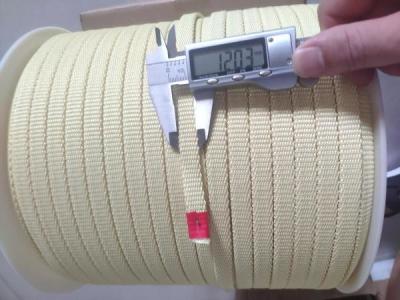 China Platte Aramid Kevlar touw 12*4 mm Te koop