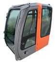 China Unique Mini Excavator Cab Cup Holder And Storage Seat Enclosed zu verkaufen