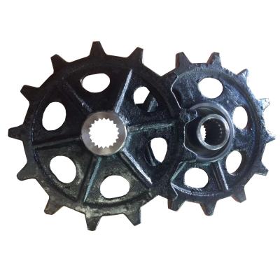 중국 Mini Excavator Sprocket Segment Drive Roller Drive Wheel For  E20 VIO17 E301.5 E306 E302.5 VIO55 판매용