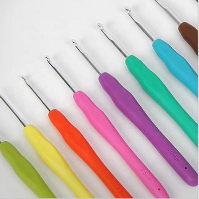 China Hand Knitting Aluminum Crochet Hooks Needles Knit Weave Craft Yarn Sewing Tools Crochet Hooks Knitting Needles for sale