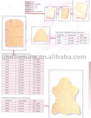 China Leather chamois leather for sale