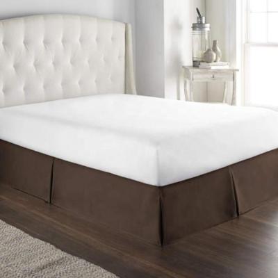 China AMAZONE HotSale Cheap Price Home Hotel Fitted Bed Skirt 100% Polyestere Hotel Bed Skirts for sale