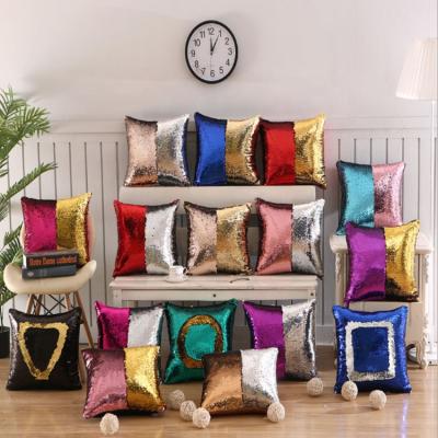 China massage sequin cushion-cover/wholesale digital printing decorative cushion cover pillow covers for sale