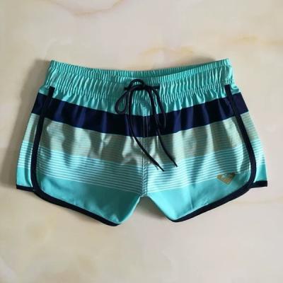 China Antibacterial Women Lady Quick Dry Swim Shorts Board Casual Shorts Vacation Wear Sun Shorts Swimsuit Shorts Swimwear for sale