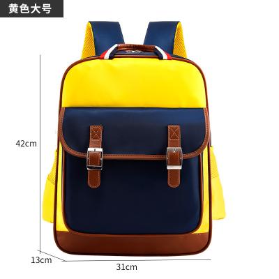 China New Style Waterproof British Schoolbags for Primary School Students Wear-resisting and Load-Reducing Boys and Girls Backpacks Custom LOGO for sale