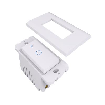 China Light White Way Touch No Neutral Wireless Wifi Home Wall Switch Smart 301 for sale