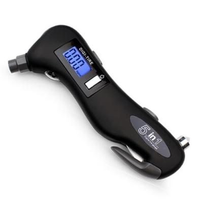 China New LCD Tire Tire Air Pressure Gauge Electronic Calibration 164*67*25mm for sale