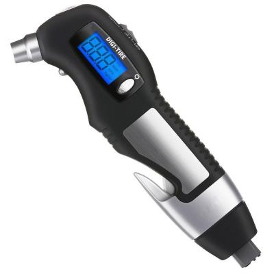 China 5 In 1 Digital Tire Pressure Gauge Monitor 150 PSI Rescue Emergency Tool 16.4*6.7*2.5cm for sale