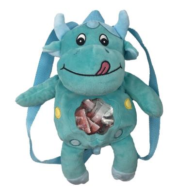 China Plush Customized Cow / Cattle Soft Toys Candy Bag Baby - Doll Backpacks for sale