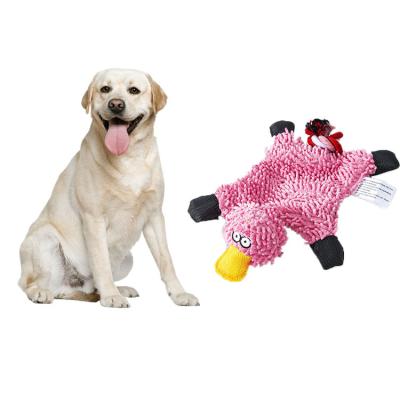 China Viable Yk Icti Approved Toy Duck Dog Chew Plush Toy Duck Toy Duck Factory Custom Pet Dog Chew Duck for sale