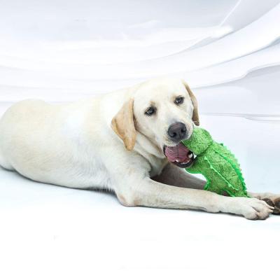 China Viable Dog Chew Toys Wholesale High Quality Squeaky Interactive Chew Toy Alligator Dog Toy Plush Dog Toy for sale