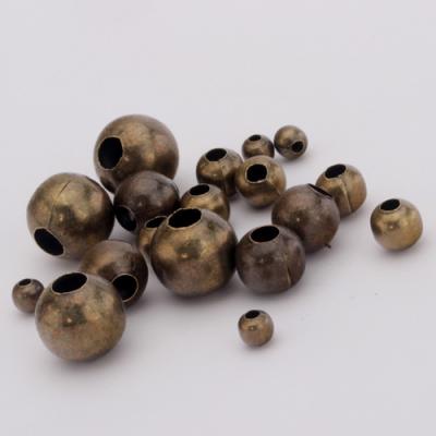 China Other Gold Plated Loose Iron Ball Beads For Jewelry Making DIY Fashion Jewelry Findings for sale