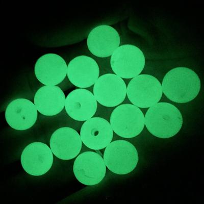 China Other lure floating balls close up glow circle wedging around luminous oval peach beads for sale