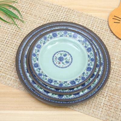 China Sustainable Welcome OEM Tableware Quality Melamine Imitation Dish for sale