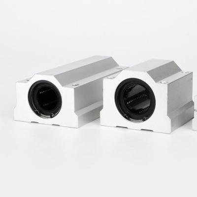 China High Accuracy Aluminum Linear Guide Bearing Block SCS25UU SCS25LUU Linear Bushing for sale