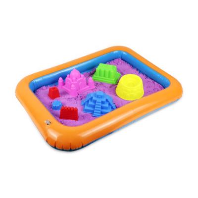 China Funny DIY Toy Children Sand Toys Indoor Outdoor Safety Sand Toys Set Magic Dishes Gift for sale