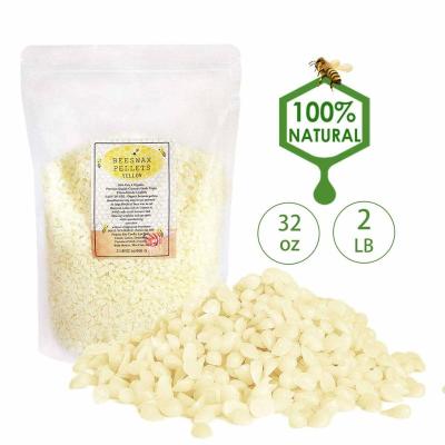 China Religious activities factory direct bulk sale in DIY candle food grade 100% pure natural white bee wax for sale