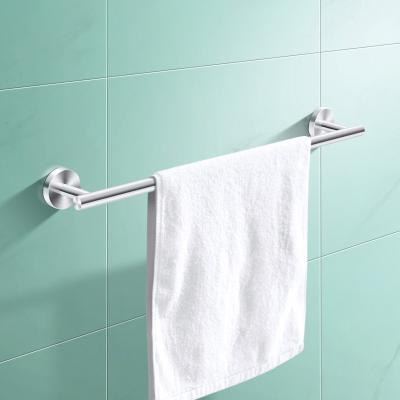 China Fashion Dali Bathroom Accessories 304 Stainless Steel Towel Rack Good Quality Durable Wall Mounted Towel Rack Alone for sale