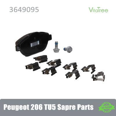 China O PAD de travagem 3649095 1607083180 1611140580 1611837880 Para o Citroën C3I1 (SC) 1.2 à venda