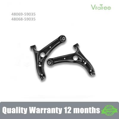 Cina 48069-59035 48068-59035 Braccio posteriore inferiore per Toyota Yaris VERSO 1.5 in vendita