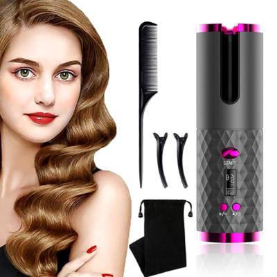 China Frontier Curling Iron Radio Curling Iron Cordless Refill Rechargeable Electric Full Automatic Portable Hair Curler Hair Curler Exclusively For Wholes for sale