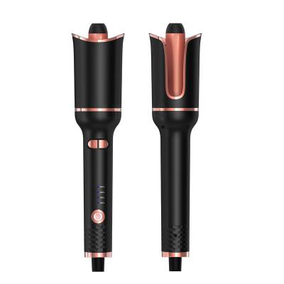 China Full Automatic Curling Wand Cordless Filling Curling Iron Curling Straight Wand Convenient Double-Use Lazy Curling Automatic Egg To Roll Big Wave Spiral Hair Curler for sale