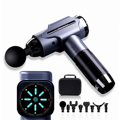 China Pro 2 massager gun 2022 design massage booster sound new pro 2 low brushless with bag portable muscle massage gun for sale