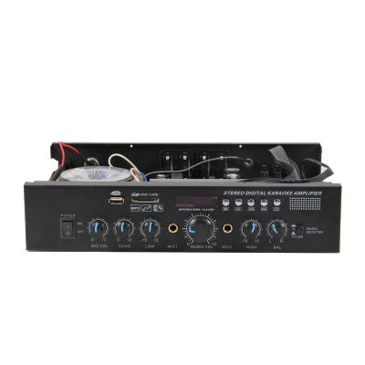 China FIFI Best Price Professional Karaoke System Digital ECHO AV 4 Channels Mixer Karaoke Indoor Power Amplifier for sale