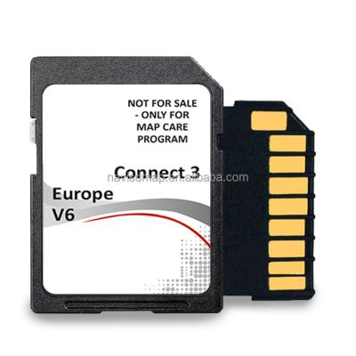 China Plastic Factory Direct Offer Memory Card 16GB Total Capacity For NISSAN C3V6 Mappa Map for sale