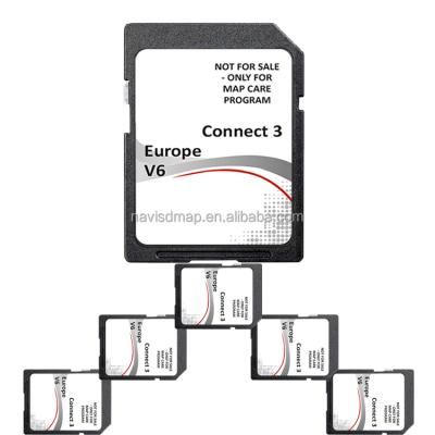 China New Latest Release Update GPS Navigation SD Card Connect3 Plastic Card 16GB Memory Write CID SD Card Card for sale