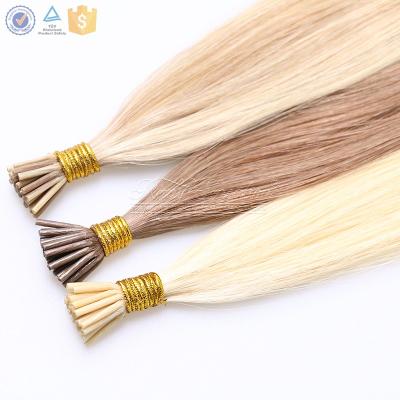 China No Virgin Shedding High Quality Keratin Pre Bonded Hair Extensions I Tip Fusion Hair Extension for sale