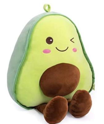 China Children's gift avocado doll plush toy pillow doll creative cute doll net red foreign trade gift wholesale for sale